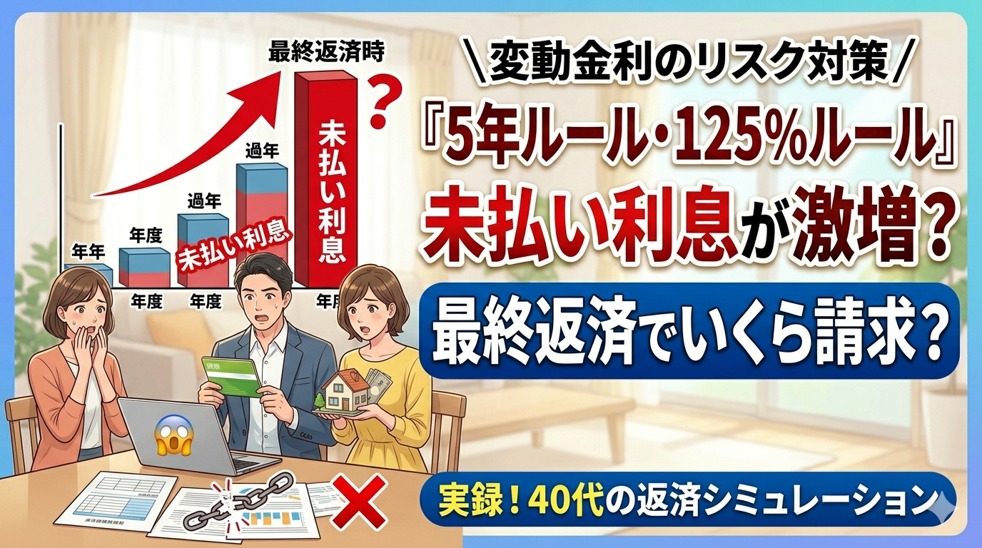 「5年ルール・125%ルール」で未払い利息が積み上がる？最終返済でいくら請求される？